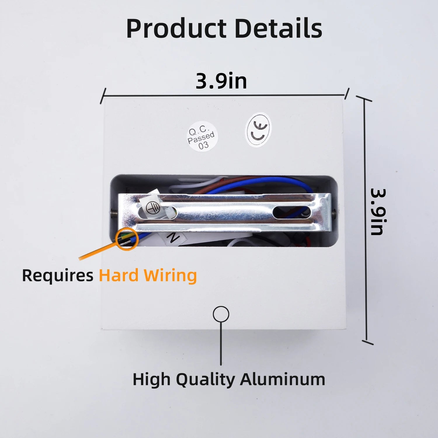 LED Wall Sconces 2Pack 6W