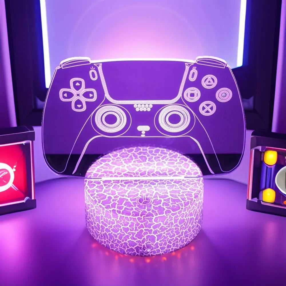 NEON GAMER 3D LED Night