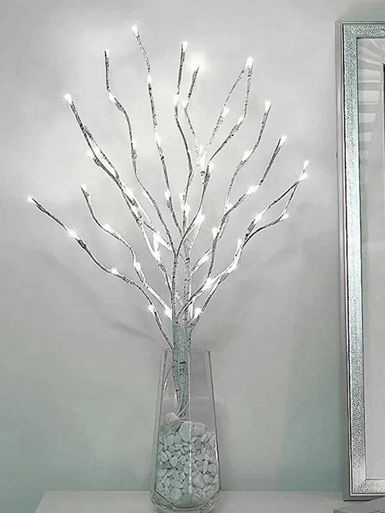1 PC White Birch Branch Light LED