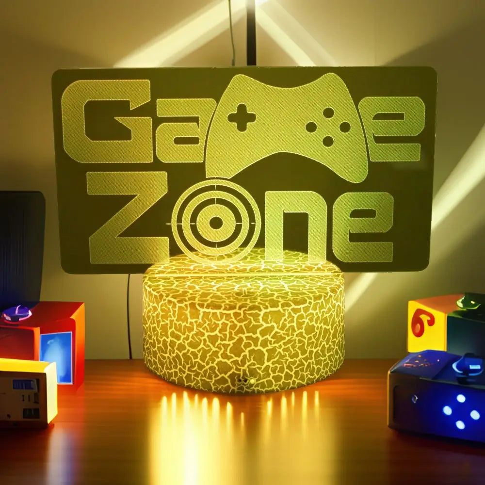 NEON GAMER 3D LED Night