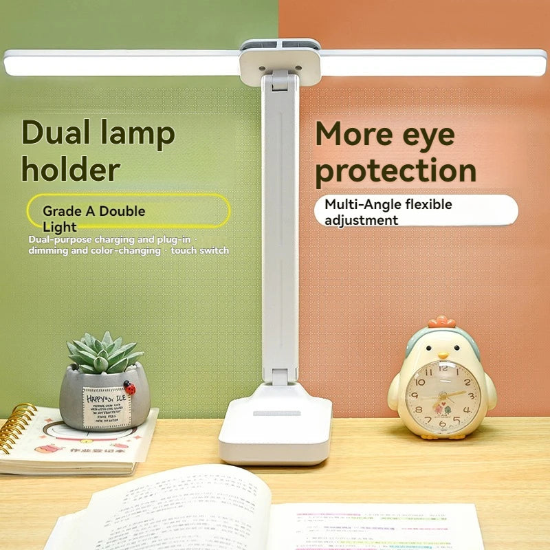Dual Head LED Desk Lamp