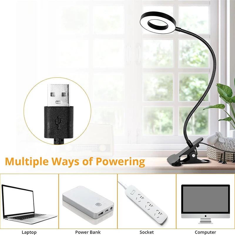 Reading Desk Lamp Bed Dimmable