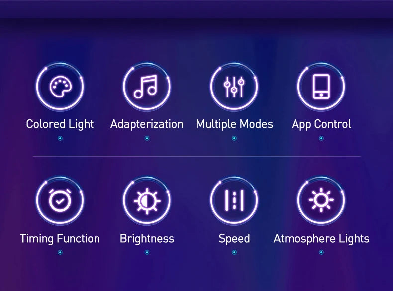 Tuya RGB Floor Lamp Smart APP Remote Control