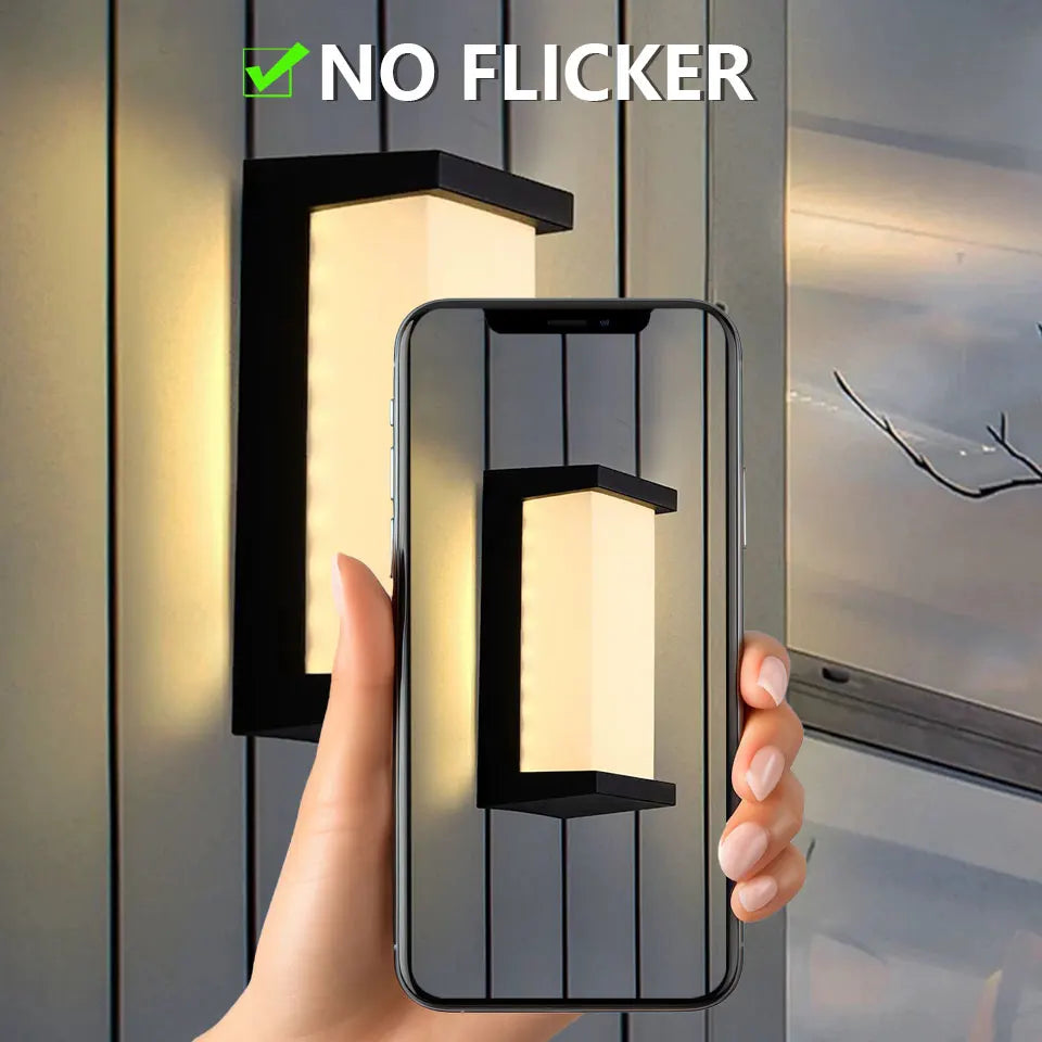 Motion detector Wall Lamp Waterproof/detecteur de mouvements