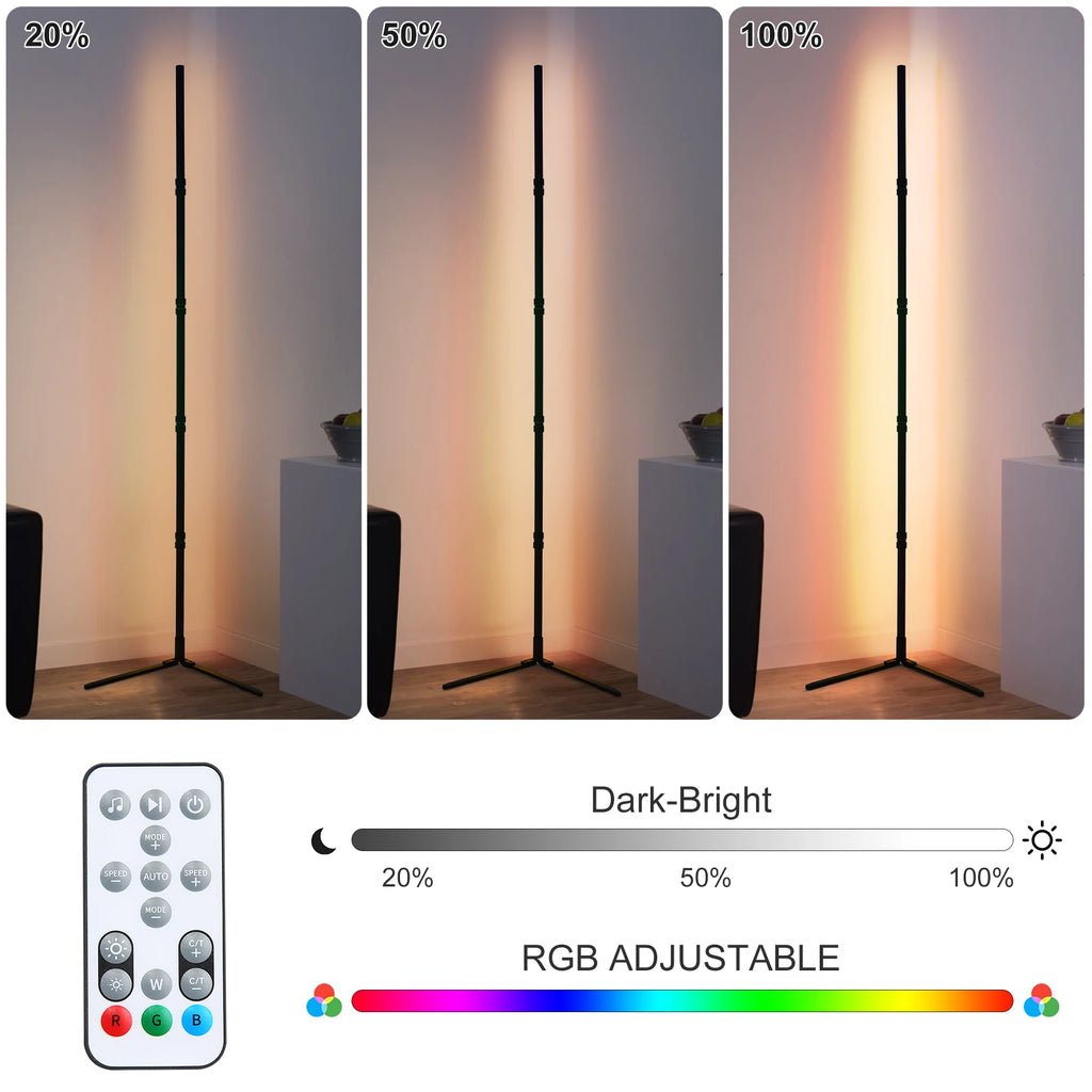 Tuya RGB Floor Lamp Smart APP Remote Control