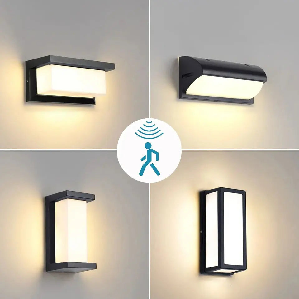 Motion detector Wall Lamp Waterproof/detecteur de mouvements