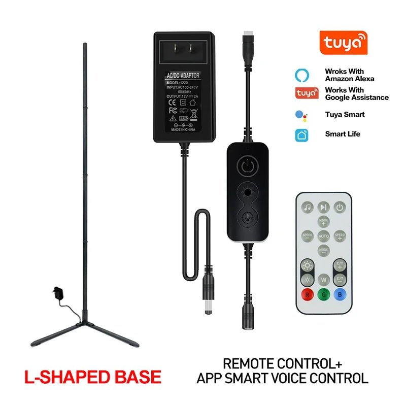 Tuya RGB Floor Lamp Smart APP Remote Control