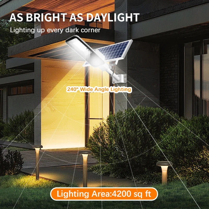 Powerful Solar Light Outdoor Solar Street Light waterproof