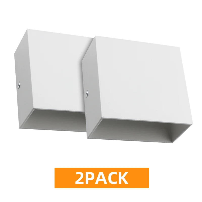 LED Wall Sconces 2Pack 6W