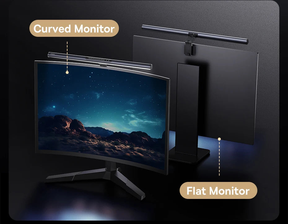 Magnetic Computer Screen Light Desk Lamp