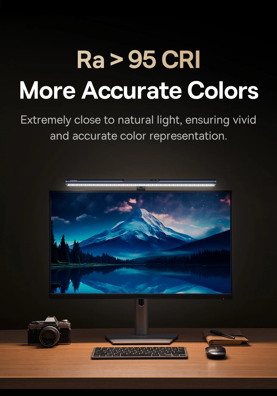 Magnetic Computer Screen Light Desk Lamp