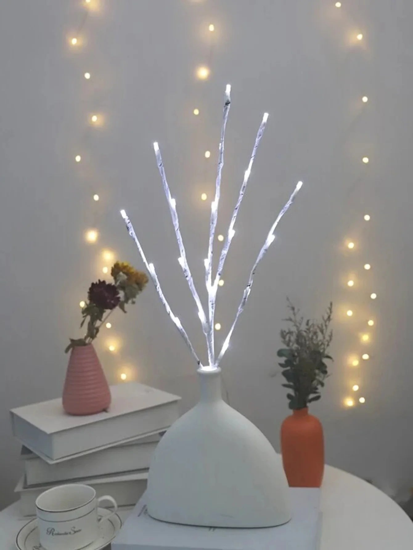 1 PC White Birch Branch Light LED