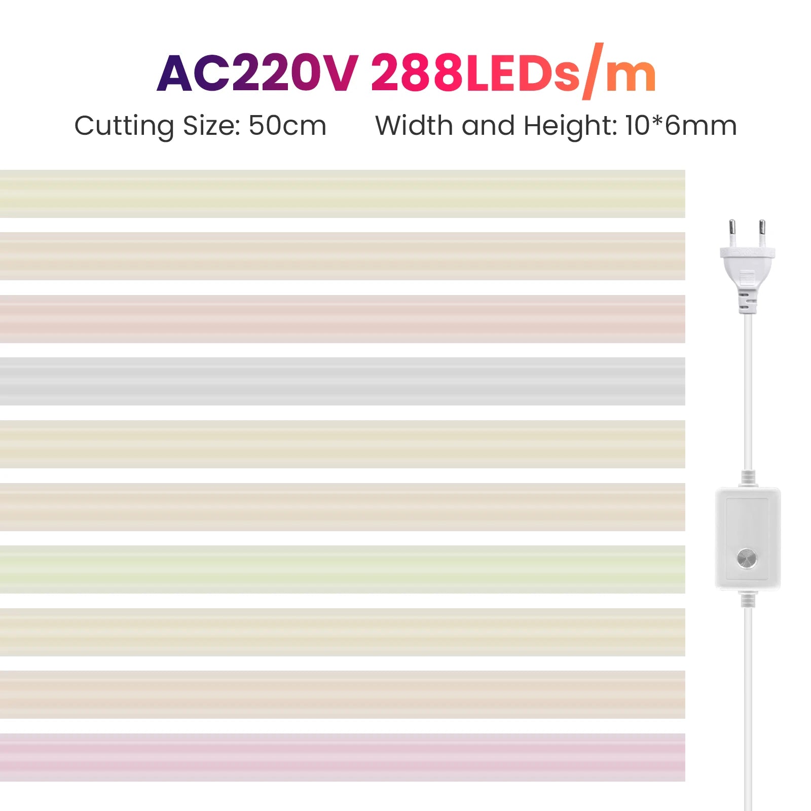 Neon Strip LED 1M-25M