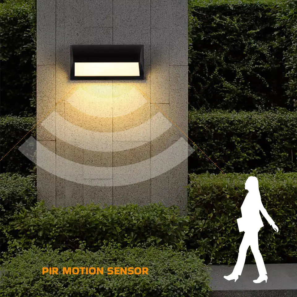 Motion detector Wall Lamp Waterproof/detecteur de mouvements
