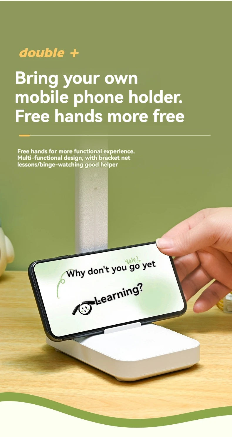 Dual Head LED Desk Lamp