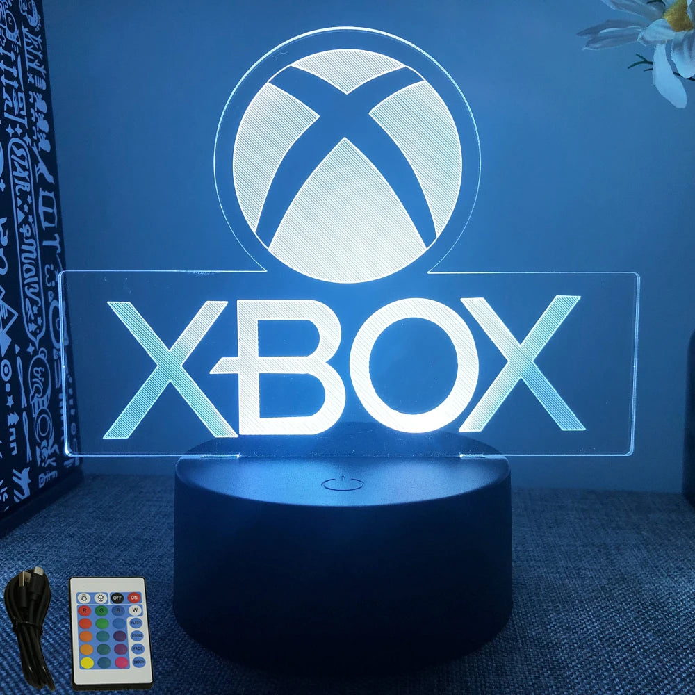 NEON GAMER 3D LED Night