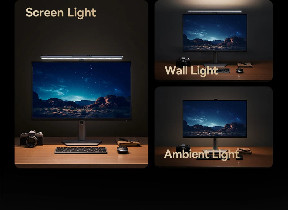 Magnetic Computer Screen Light Desk Lamp