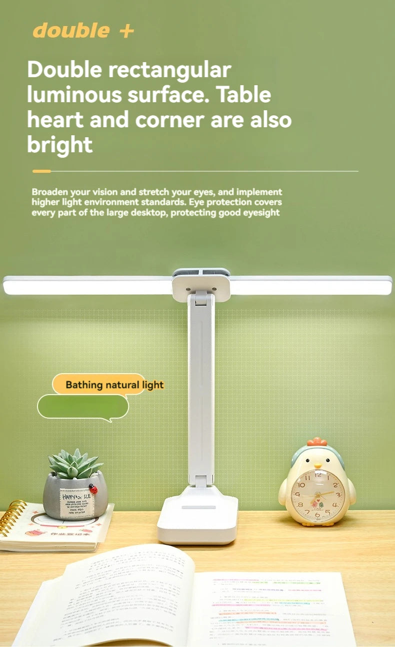 Dual Head LED Desk Lamp