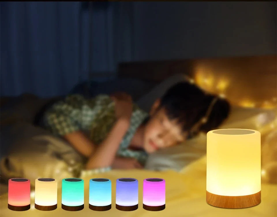 Portable Bedside Table Lamp Room