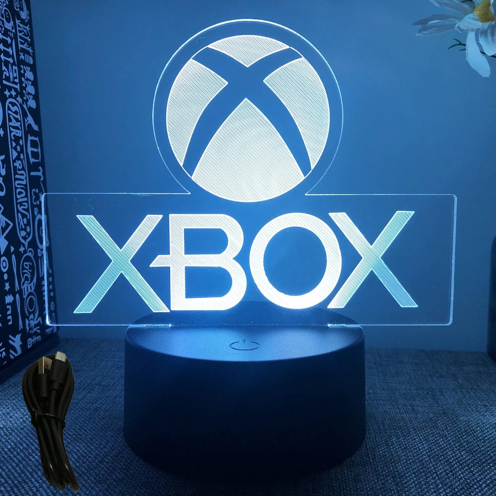 NEON GAMER 3D LED Night