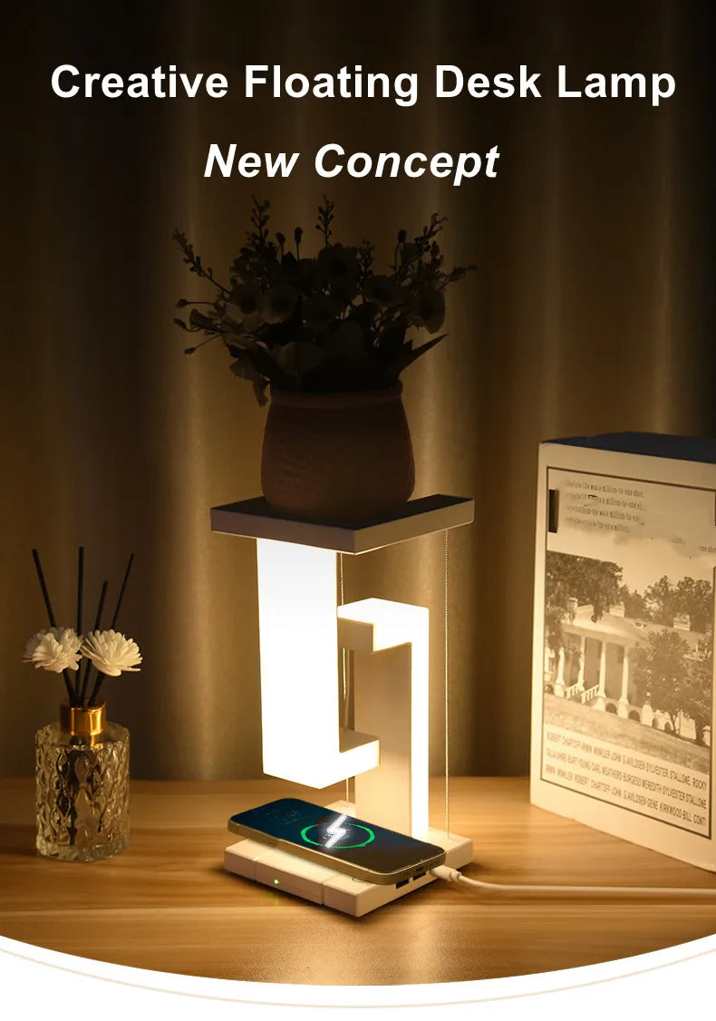 LED Suspending Anti-gravity Night Light
