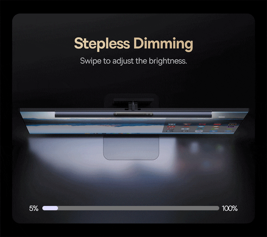 Magnetic Computer Screen Light Desk Lamp